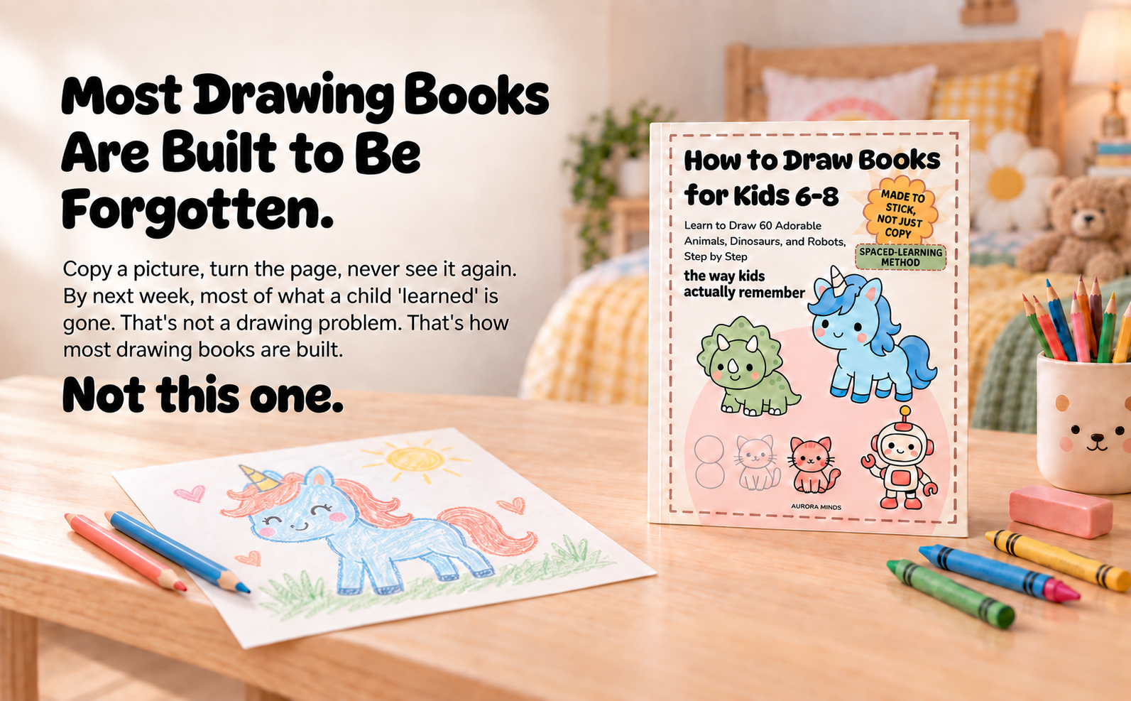 Most drawing books are built to be forgotten