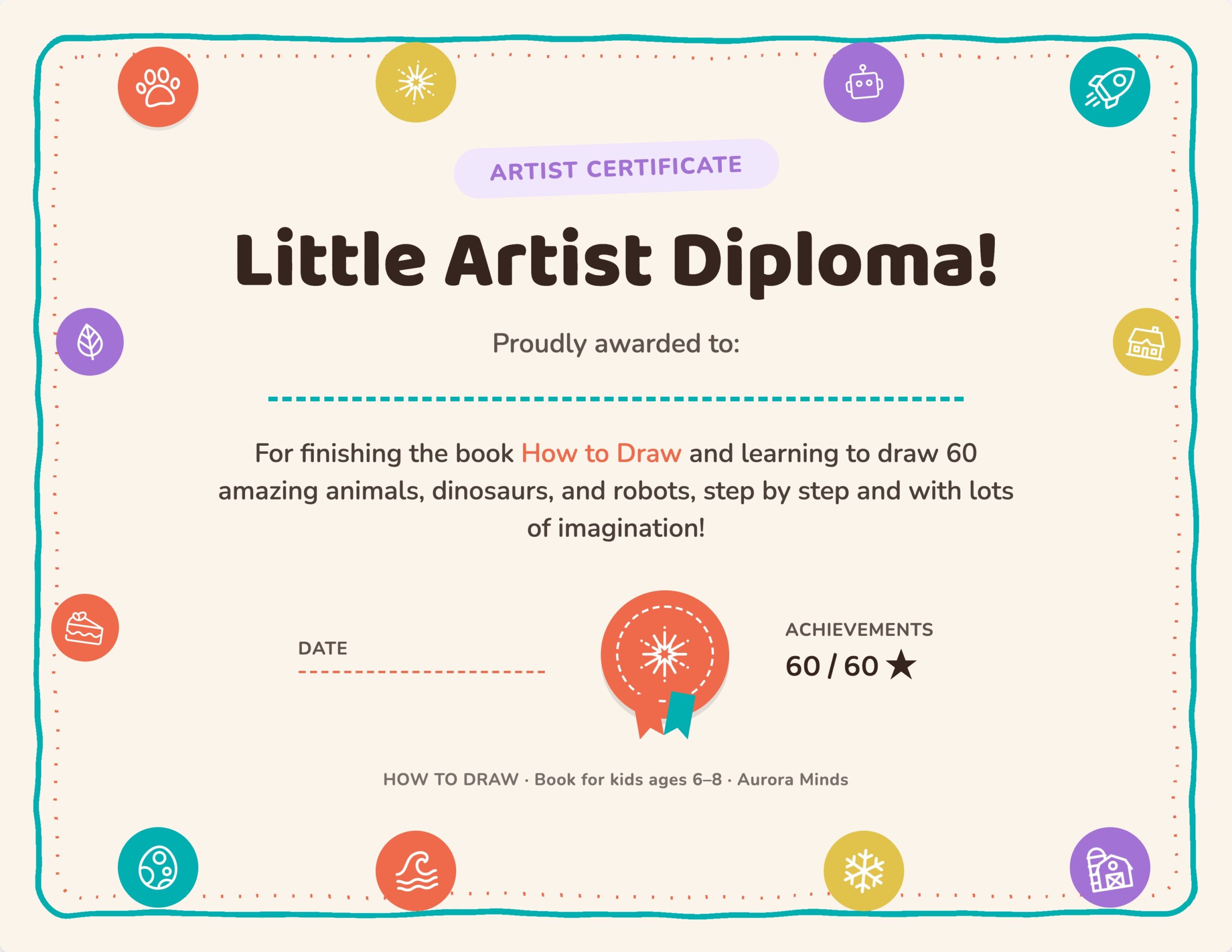 Little Artist Certificate