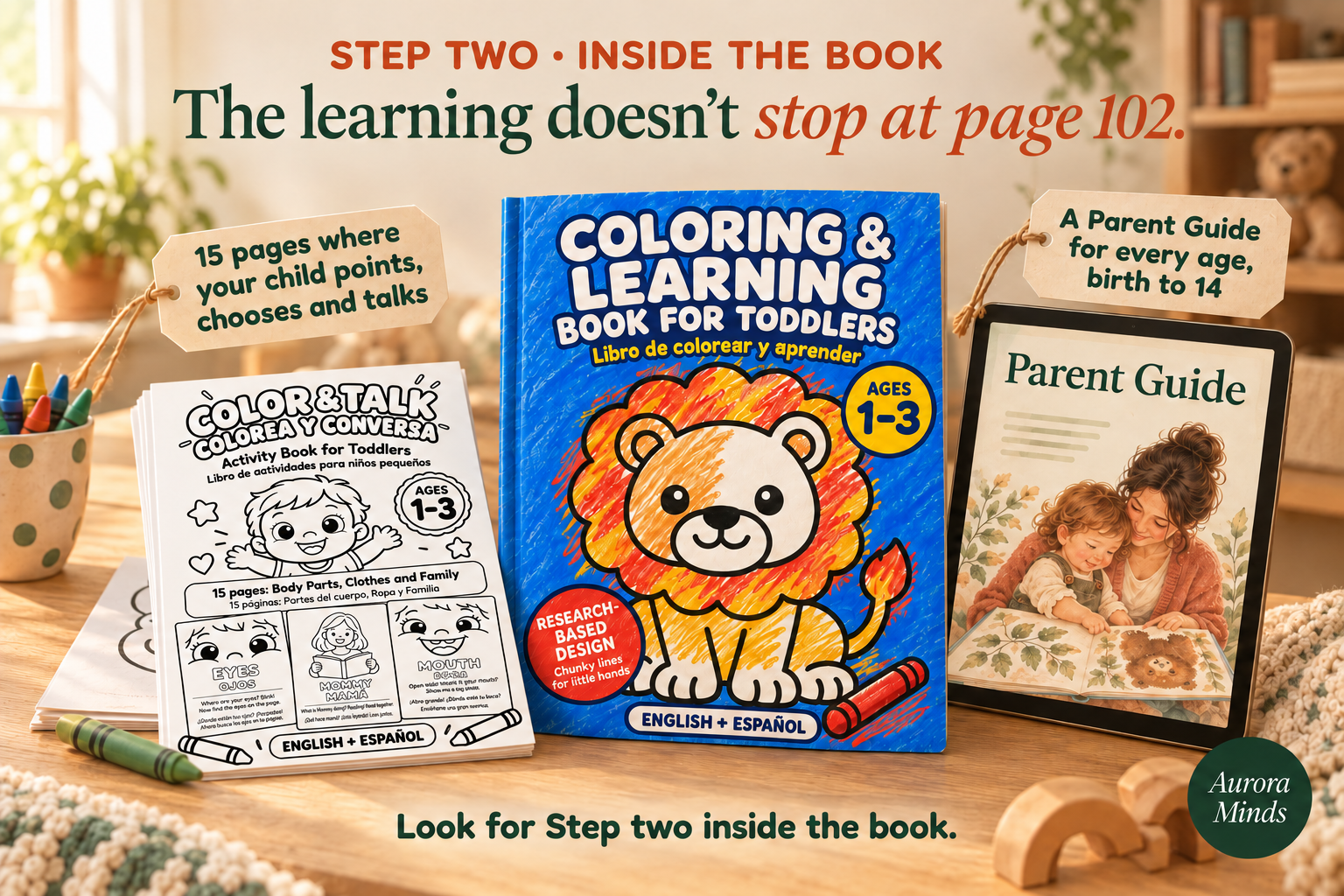 An example of a coloring activity